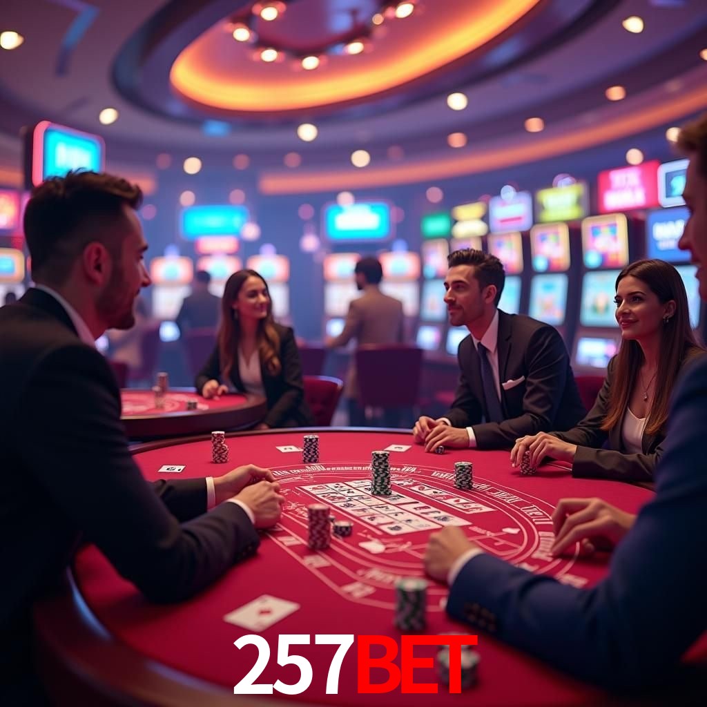 Mesa de Blackjack 257bet
